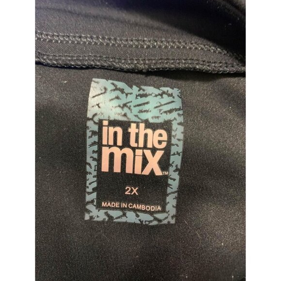 in the mix Black Pencil Skirt Womens Size 2X Business Casual - Picture 4 of 5